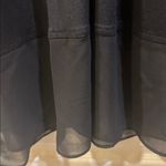 LIVE UNLIMITED LONDON BRAND BLACK TUNIC TOP V NECK L/S ON 6” SHEER RUFFLE HEM Size undefined Photo 5