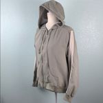 Dress Barn Grey Athletic Hooded Jacket 26PE Photo 1