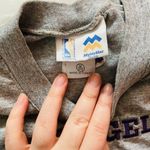 Majestic Vintage Y2K LAKERS embroidered basketball sleeveless muscle tee shirt Photo 2