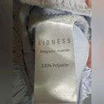 LIONESS  Keep on Rising Ruched Mini Dress in Sky Blue.  Size Small Photo 6