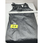 Womans Periwinkle Sleevless Knee Length Dressy Dress 16 W Gray Back Zip V Neck Size 16W Photo 3