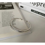 Boutique NEW Women's 925 Sterling Silver Engraved Feather Cuff Bracelet,‎ Adjustable Photo 8