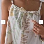 BDG Eva Tie-Front Ruched Strap Trapeze Mini Dress Photo 1