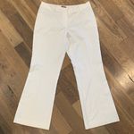 Tahari  Womens White Flare Dress Pants Size 14 Photo 1