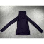 Nike Pro Sweatshirt Women Small High Neck Pullover Active Outdoor Thumb Holes Photo 1