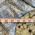 American Eagle Patchwork Striped Floral Button Up Oversized Shirt Womens Medium Photo 4