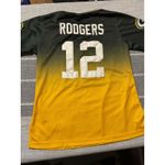 Nike Green Bay Packers Aaron Rodgers 12 On Field Women Jersey women's large Photo 4