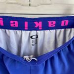 Oakley  Blue & Gray Burn Athletic Shorts Photo 8