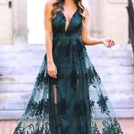 Red Dress Boutique Hunter Green Formal Dress Photo 0