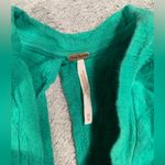 Free People  green tunic/mini dress medium Photo 2