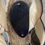 Soludos Midnight Navy Suede Criss Cross Wedge Espadrille Photo 2