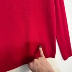 Valerie Stevens VTG Luxurious Soft Red Cashmere Turtleneck Sweater Size Medium Photo 7