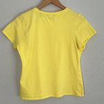 Draper James Sun Yellow Eyelet T-Shirt Top Cutwork Preppy Girly Summer Vacation Photo 3