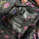 Free People Meant to Be Floral Peasant Blouse in Black Combo Size Small NWOT Photo 9