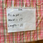 The Limited  NWT Mini Skirt Plaid Pink, White, Green, Yellow Pencil Spring Summer Photo 7