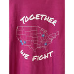 City Of Hope T Shirt Womens XL Pink Cancer Center Short Sleeve Crew Neck NWT Photo 5