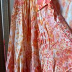 Gloria Vanderbilt  Orange and Pink Animal Print Blouse xxl Photo 1