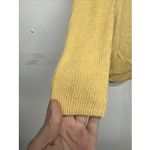 American Eagle  Women’s Small Yellow V-Neck Sweater Long Sleeve Pullover Photo 2