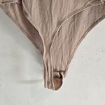 Garage  Taupe Ribbed Top Photo 10