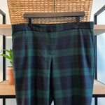 Talbots  Plaid Wool Blend High Rise Pocket Dress Pant Trouser, 14P Photo 1