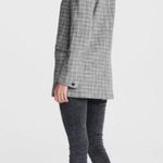 Rag and Bone ππ Ames Deconstructed Check Tweed Relaxed Fit Blazer Grey 8 NWT Photo 6