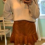 Dress Forum Brown Boutique Mini Skirt Photo 3