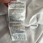 JM Collection New  V neck Nomadic Chic toe dye red/white Poncho size XS Photo 6