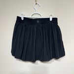 Lululemon  Black Varsity High Rise Pleated Tennis Skirt Skort 8 Photo 4