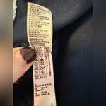 American Apparel Cross Back Off The Shoulder Dress Large Navy Blue Body Con Photo 7