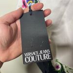 Versace NWT Jeans Black and White Multicolour Cotton Blend Dress sz 36 US XS Photo 6