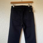 MISA Los Angeles  The Super Star Crop Flare Jeans Black Photo 6