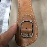 SAS brown leather flip flop thong sandal t Photo 7