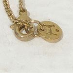 H by Halston  GOLD PLATED CHAIN WITH FOUR SIDED PILLAR PENDANT Necklace Photo 2