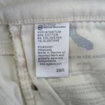 Jag jeans AG Jeans Mari High Rise Slim Straight Cream Jeans Women's Size 28R Photo 7