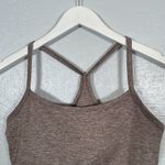 Aerie Offline Women L Heather Brown Recharge Bra Crop Top Light Support Photo 2