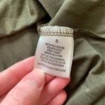 Pink republic  Womens Small Dress Olive Green Lace Up Back Tank Casual ALine Mini Photo 4