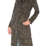 RTA Road to Awe Jamson Leopard Animal Print Wool Cashmere Coat Brown Size L Photo 6