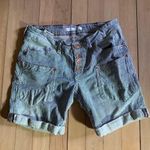 MAC Workwear Striped Button Fly Shorts Blue Size undefined Photo 0