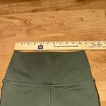 Alo Yoga ALO‎ Yoga Moto Leggings Olive Green Ribbed Panels High Waist Athletic Womens Photo 4