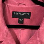 Bernardo  Women's Pink Suede Jacket Sz 2X Photo 1
