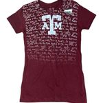 Vintage Y2K early 2000s Deadstock Texas Longhorn Top All Over Print White Size L Photo 0