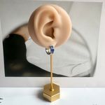 15mm Small Hoop Earrings for Men Women Streetwear Hip Hop Unisex Earrings Silver Photo 4