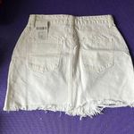 Forever 21 White Jean Skirt Size M Photo 1
