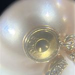 Christian Dior DIOR TRIBALES Earrings Pink-Finish Metal With Pink Resin Pearls and Crystals Photo 3