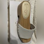 Jessica Simpson  White Studded Mules NIB Photo 1