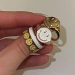 Altar'd State ring set - gold smiley faces Photo 0