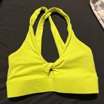 Fabletics Neon Yellow Oasis Twist Bra Photo 1