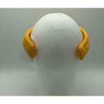 J.Crew Terry Cotton Visor Packable Mustard Yellow BI442 Women's One Size OS NWT Photo 3