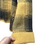 a.n.a  sweater. Mustard gold/grey. Size Large Photo 3