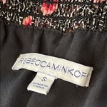 Rebecca Minkoff Ghiradelle Off Shoulder Ruffled Top Small Floral Black halter Photo 8